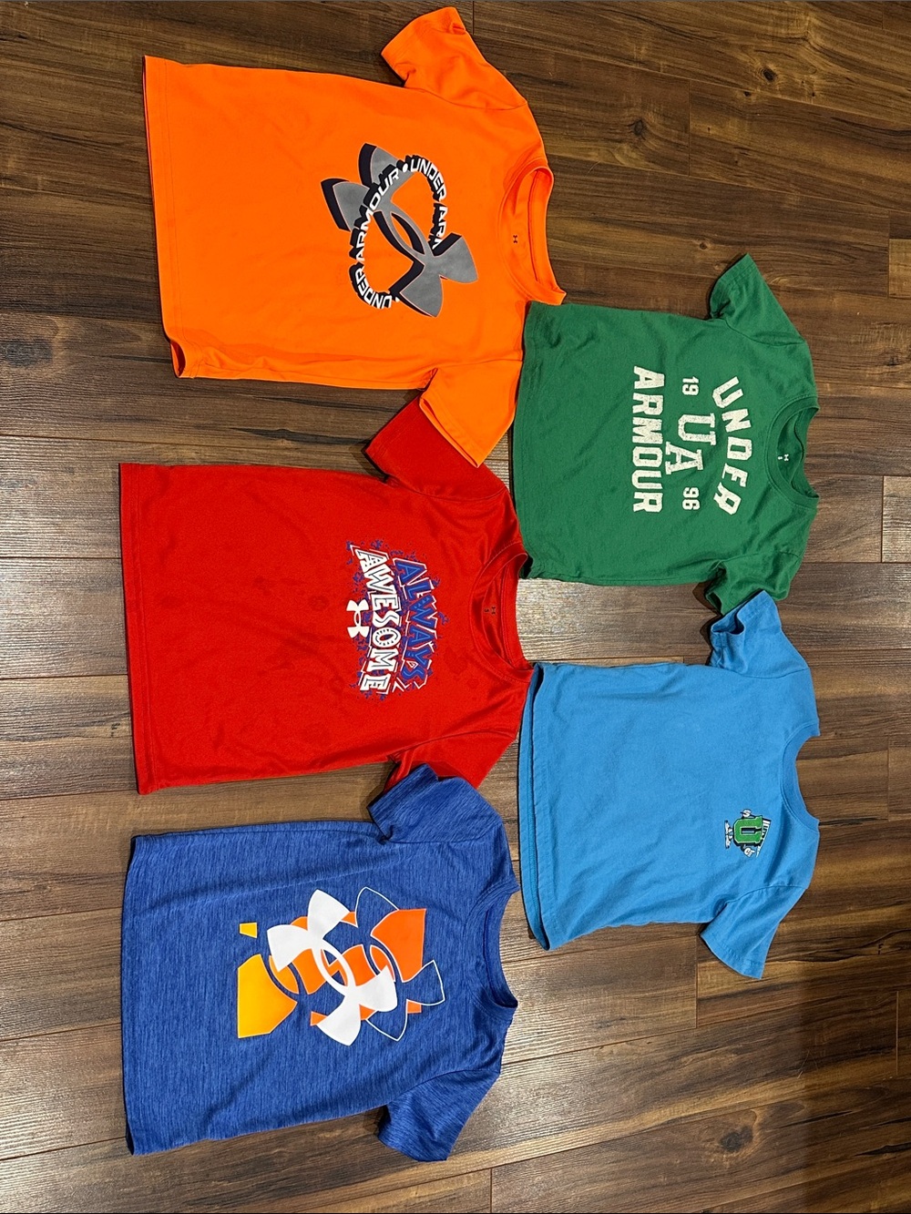 Under Armour Kids Tees Lot